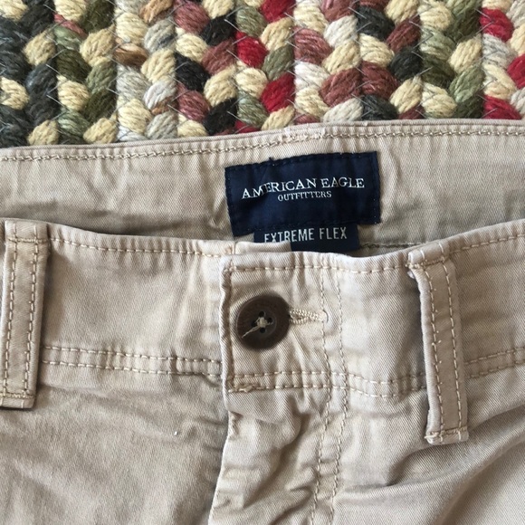 Men’s American Eagle Original Straight Khaki 30x34 - Picture 2 of 4